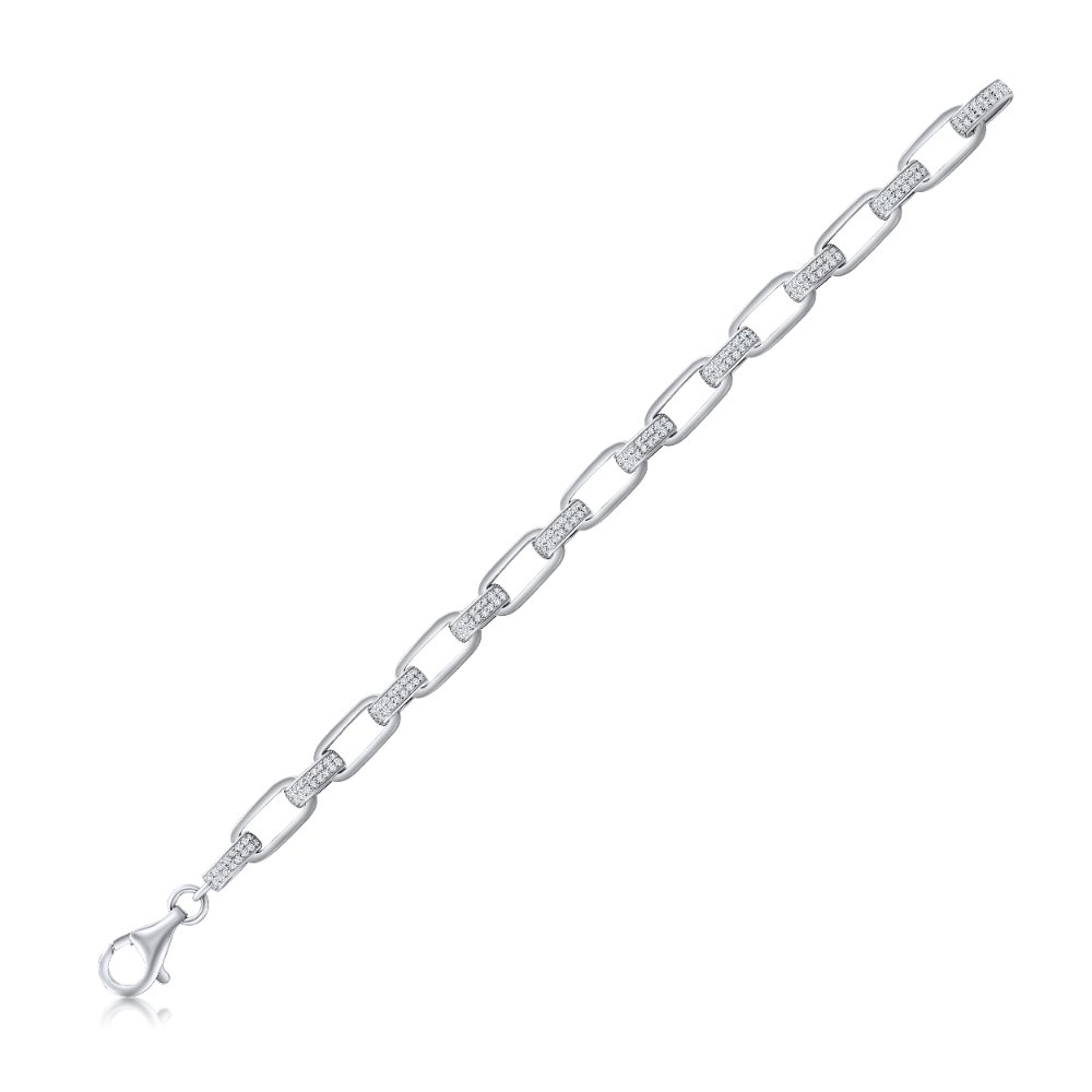 PULSERA ESLABON SOLID MIX
