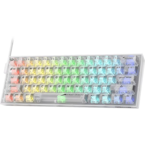 Teclado Redragon Fizz K617CT-RGB EUA White
