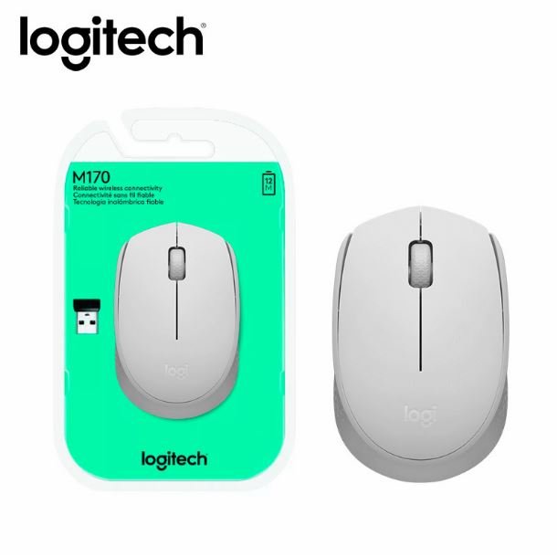 Mouse Inalámbrico Logitech M170 – White (910-006864) | 2.4GHz | 1000 DPI