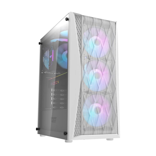 Gabinete Gamer Aigo Darkflash DK352 ARGB 4 Fans White