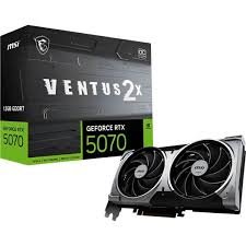 Placa de Video MSI GeForce RTX 5070 VENTUS 2X OC 12GB GDDR7 192Bits PCIe 5.0