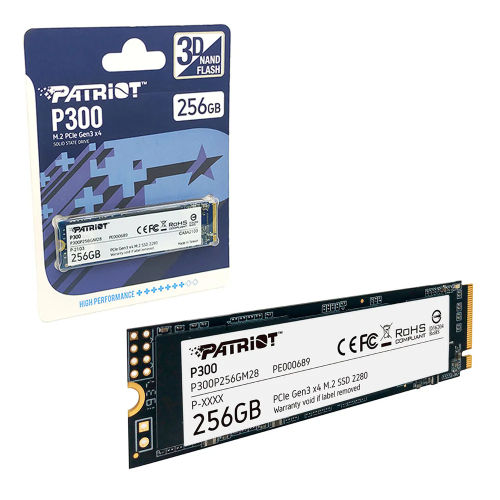 SSD Patriot P300 256GB M.2 NVMe