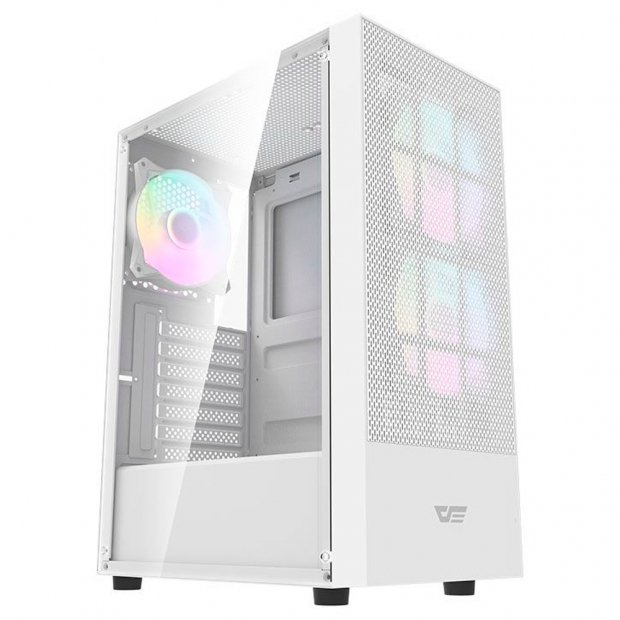 Gabinete Aigo Darkflash A290 White – 3 Fans RGB / ATX