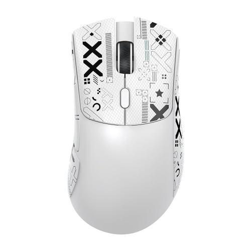 Mouse Attack Shark R1 1K PAW3311 Blanco