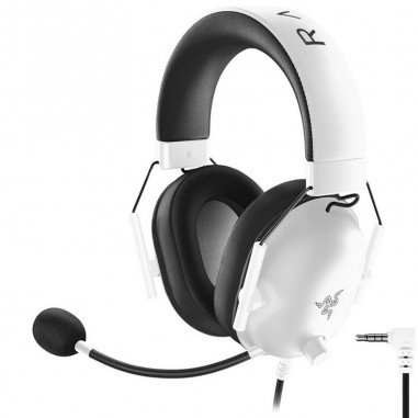 Headset Razer BlackShark V2 X White – 50mm / 3.5mm
