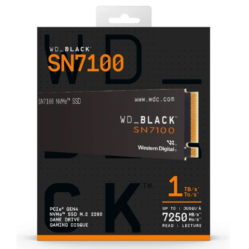 SSD Western Digital WD Black SN7100 1TB M.2 NVMe