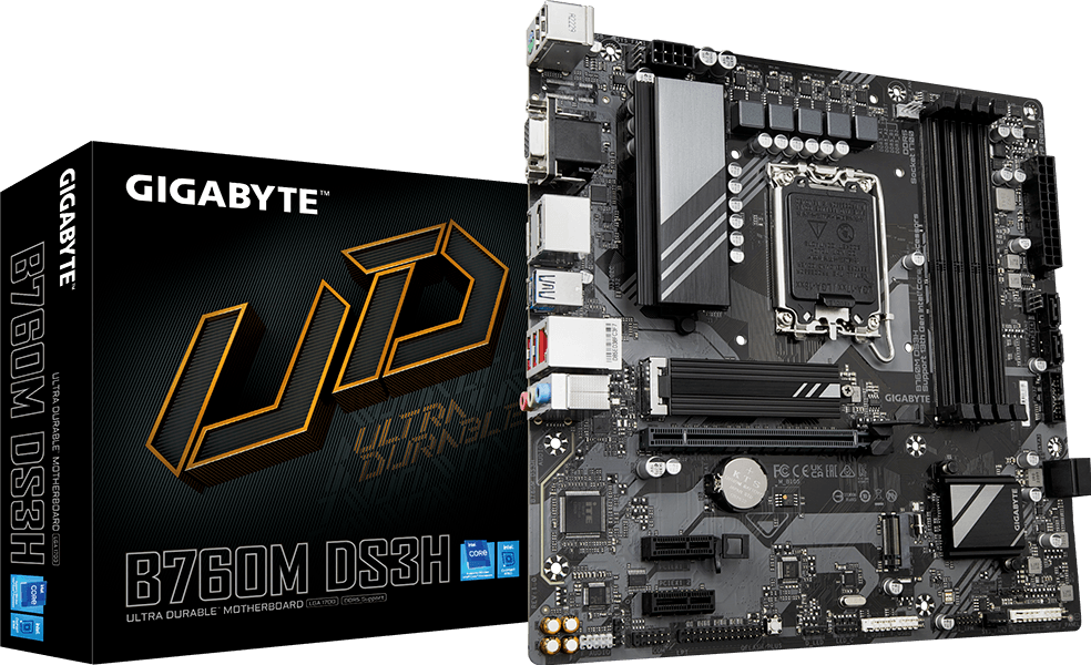 Gigabyte B760M DS3H DDR5 (LGA1700)
