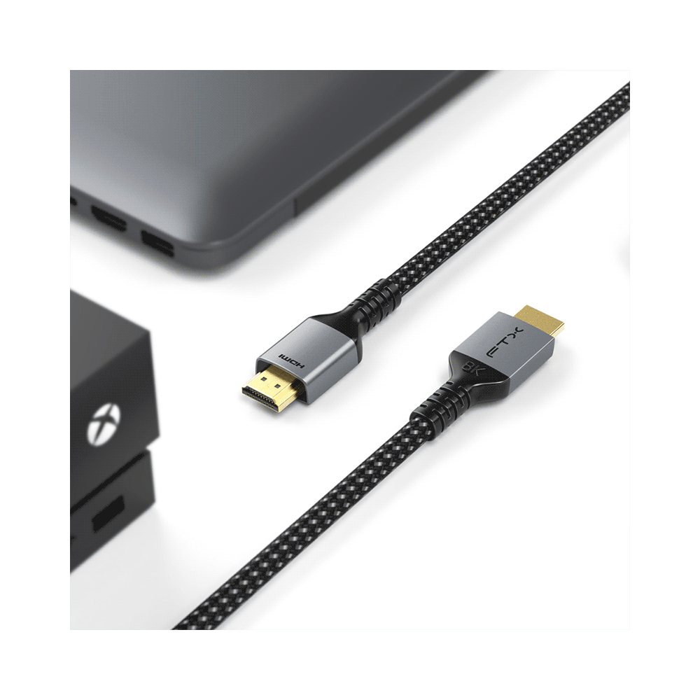 Cable HDMI 2.1 FTX 1M 8K 60Hz / 4K 120Hz 48Gbps
