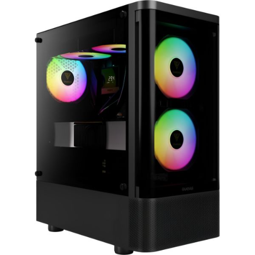 Gabinete Gamdias Talos E3 ARGB Mid-Tower Black 3 Fan