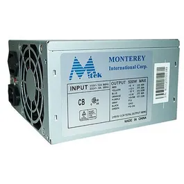 Fuente 500W MTEK MK‑500WF CP‑005 ATX