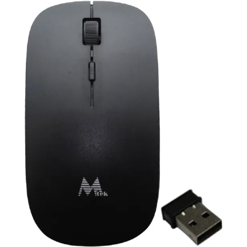 Mouse MTEK MW-4W350W Wireless 1600DPI Slim White