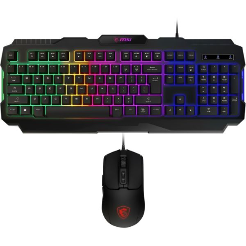 Tec/Mouse MSI Forge GK100 LS USB RGB Negro ESP