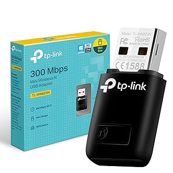 Adaptador USB Wi-Fi TP-Link TL-WN823N 300Mbps