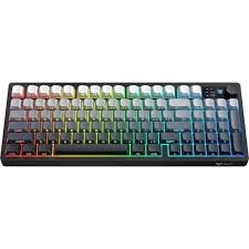 Teclado Onikuma MT902 Tri-Mode Wireless 95 Teclas RGB Negro/Gris