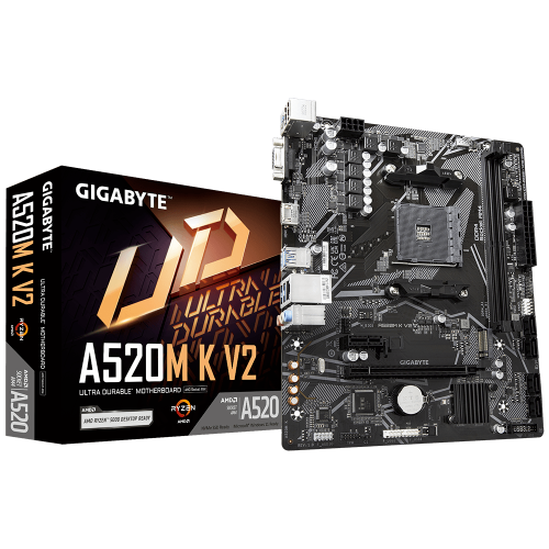 Placa Madre Gigabyte A520M-K V2 AM4 HDMI/DDR4