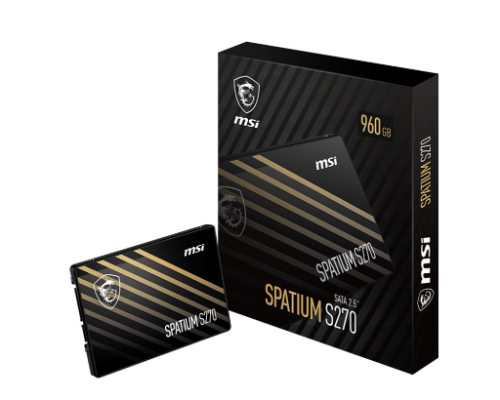 SSD MSI Spatium S270 480GB 2.5" SATA III