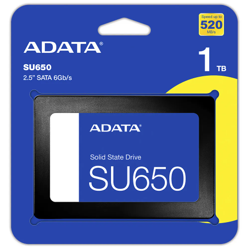 SSD Adata SU650 1TB 2.5" SATA III (ASU650SS-1TT-R)