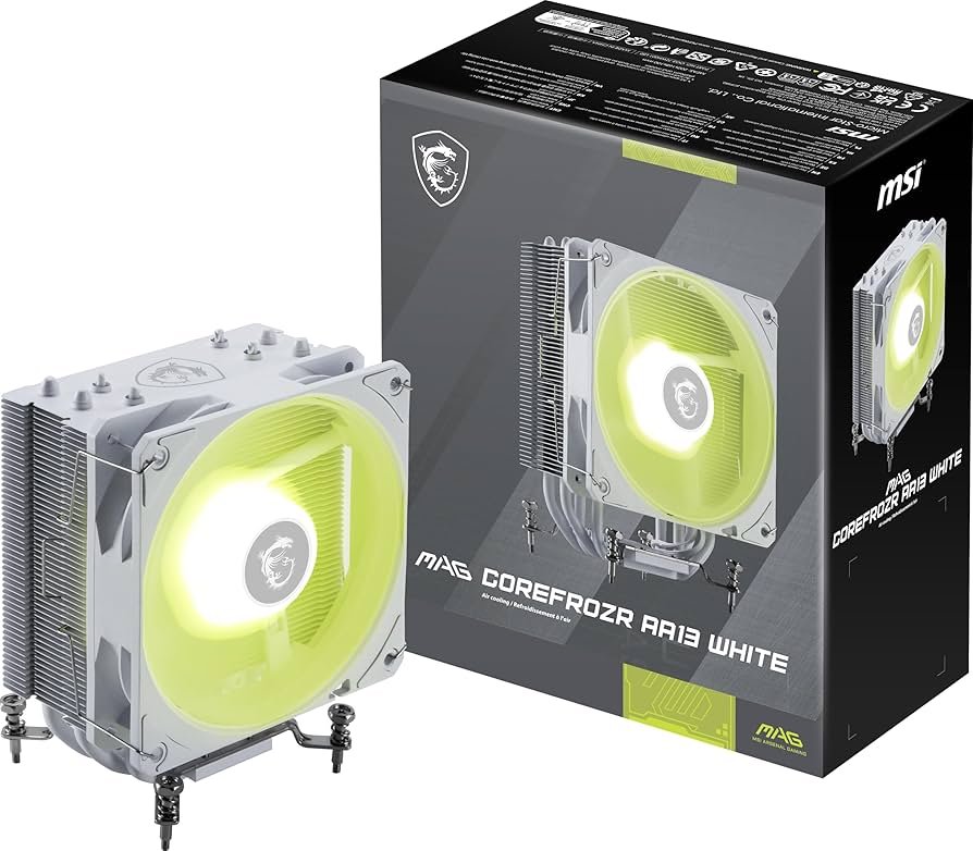 Cooler para CPU MSI MAG CoreFrozr AA13 White ARGB 120mm