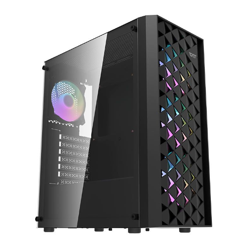 Gabinete Aigo Darkflash DK351 Vidrio ARGB Black-CF