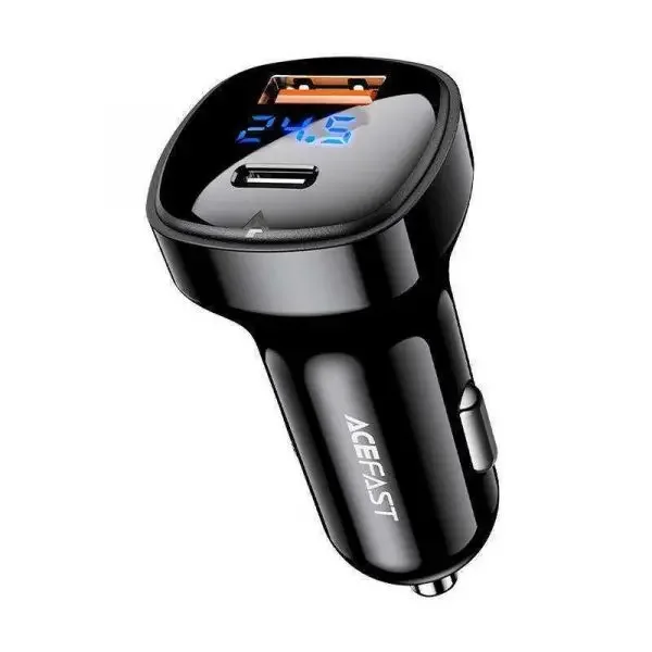 Cargador para auto ACEFAST B4 – USB-A + USB-C