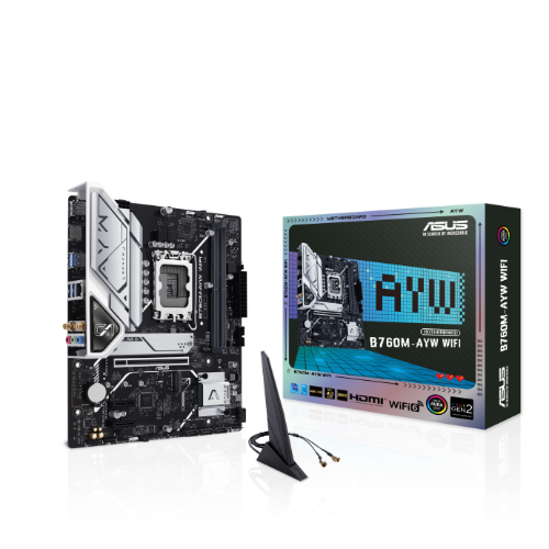 Placa Madre ASUS B760M-AYW WIFI II LGA1700 DDR5
