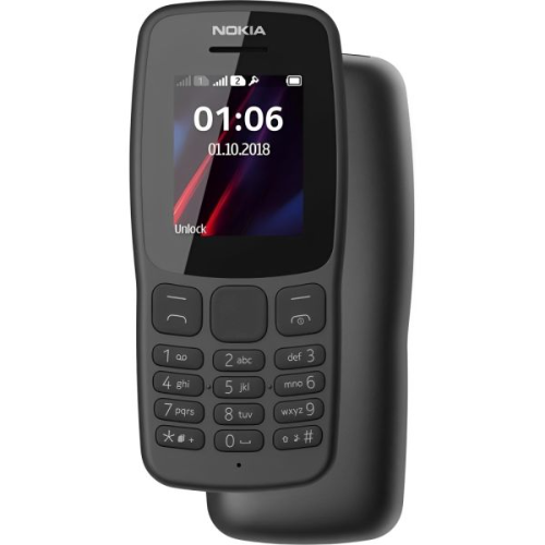 Celular Nokia 106 TA-1114 Dual 850/1900 Dark Gray