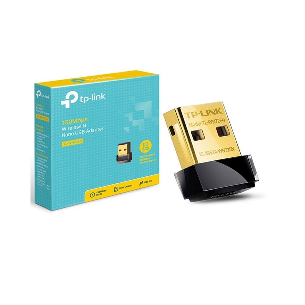 Adaptador USB Wi-Fi TP-Link TL-WN725N Nano – 150Mbps