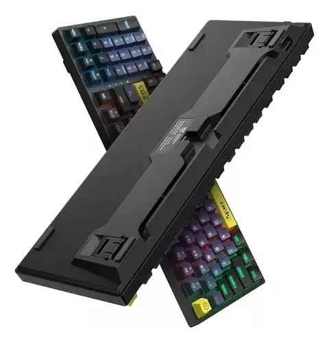 Teclado Mecánico Onikuma G52 75% 82 Teclas RGB USB-C Negro
