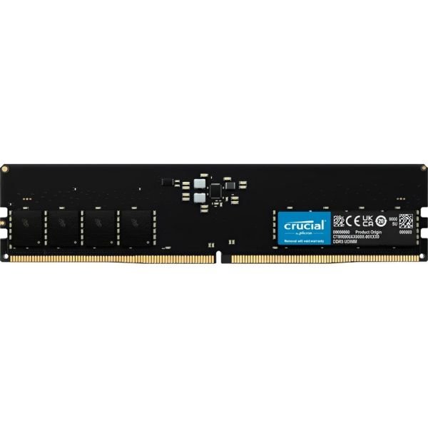 Memoria RAM Crucial 16GB DDR5 4800MHz CB16GU4800 CL40 Negro