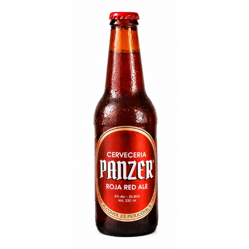 Cerveza panzer RED ALE Und. 330ml
