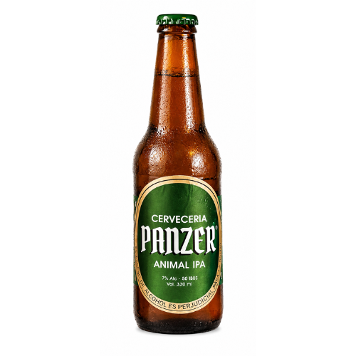 Cerveza panzer ANIMAL IPA Und. 330ml