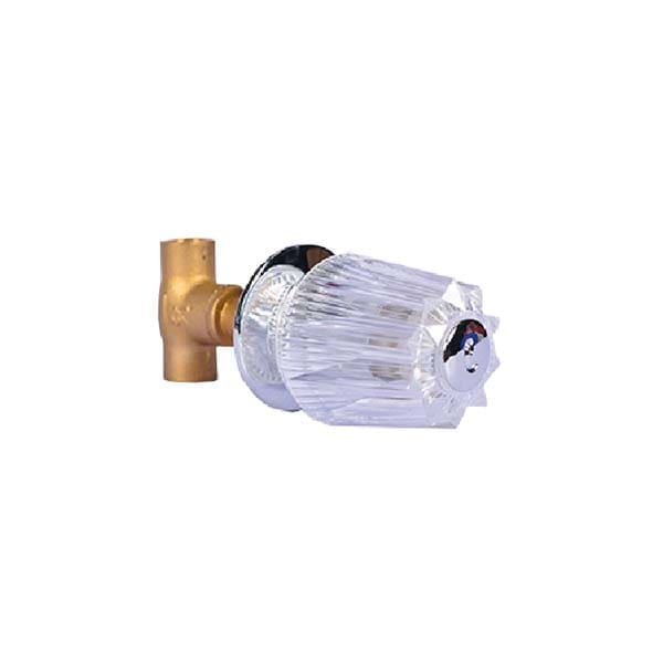 Llave para ducha 1/2 hidrotek brass