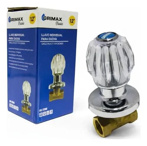 Llave para ducha 1/2 Grimax
