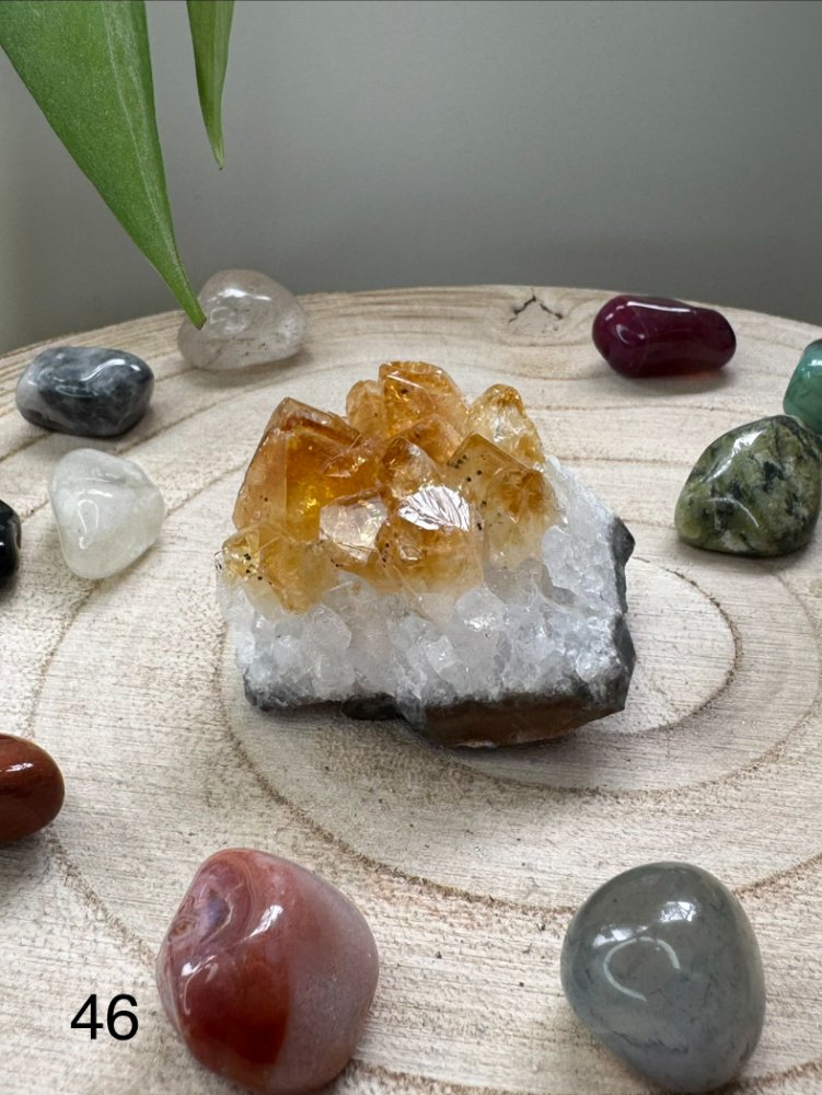 Drusa de citrino 46