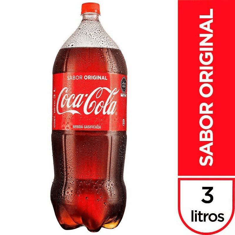 COCA-COLA 3 LITROS