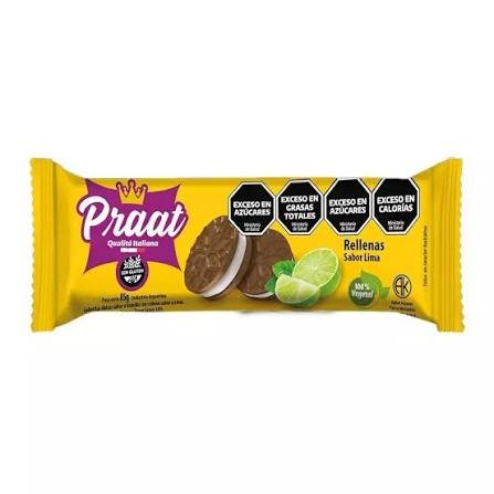 GALLETITA RELLENAS SABOR LIMON PRAAT