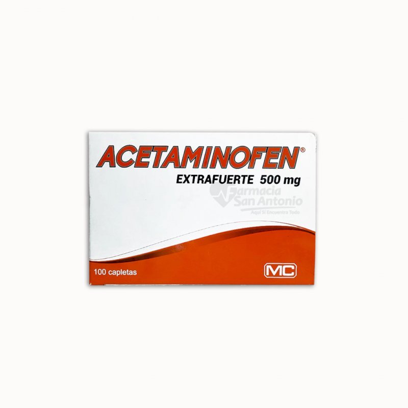 Acetaminofén Extra-Fuerte 500 mg