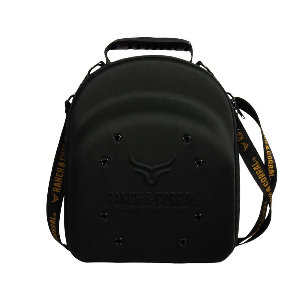 Cap Carrier Ranch Corral Black