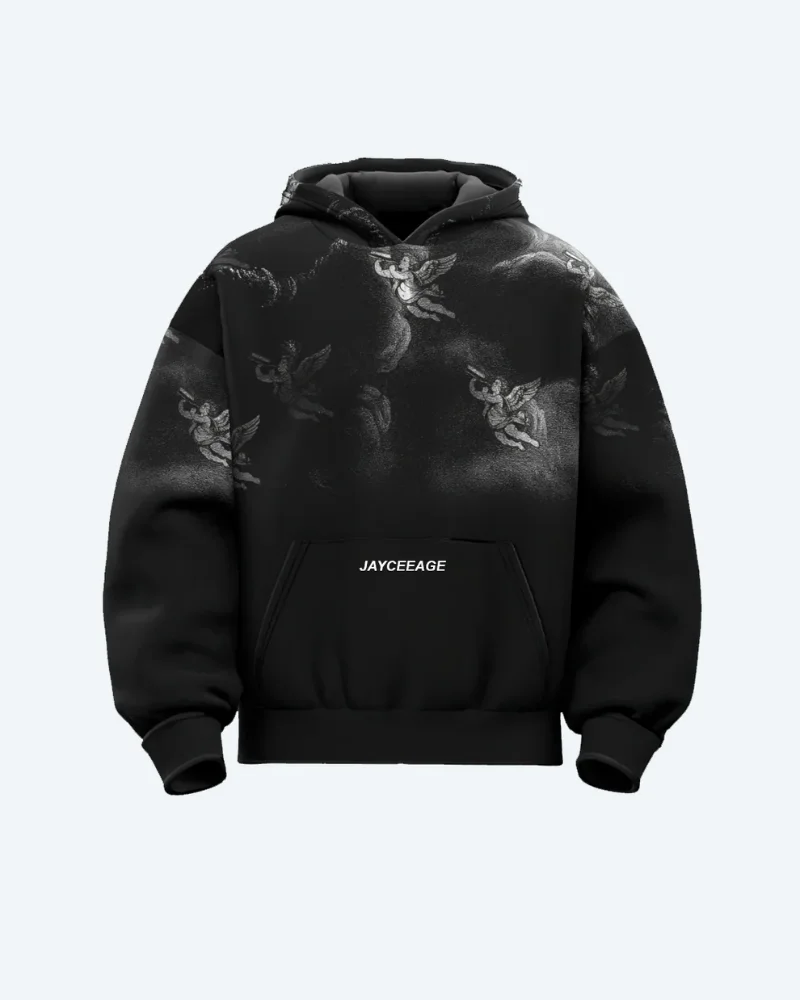 Sky Black Hoddie