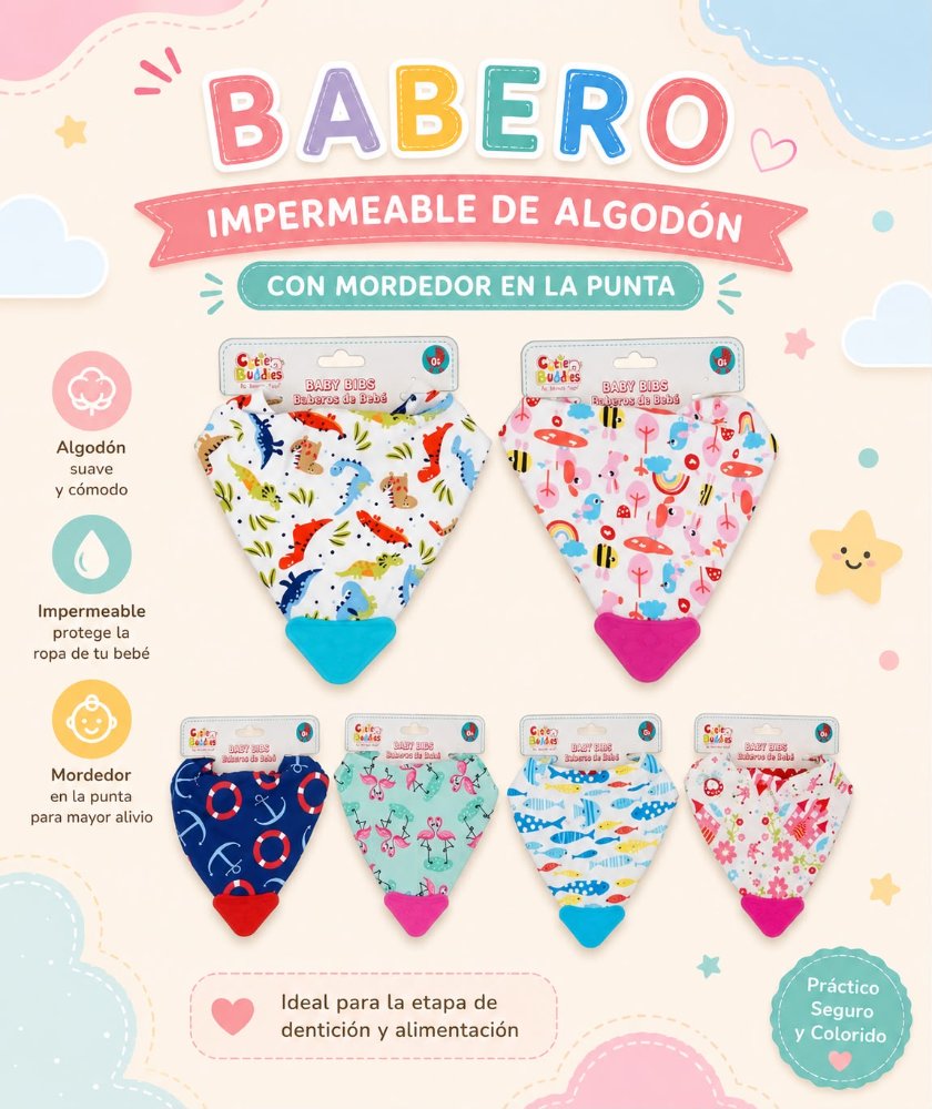 BANDANA CON MORDEDOR