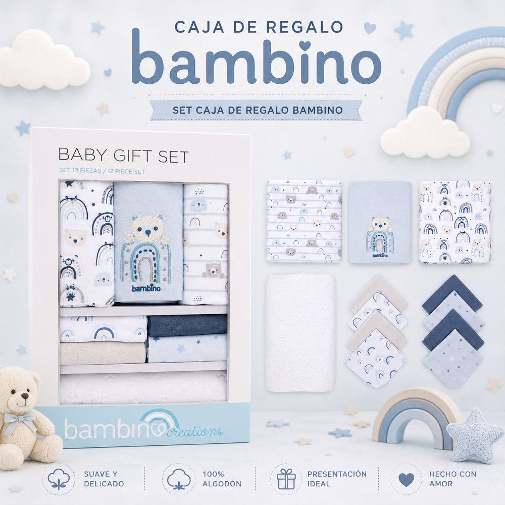 SET REGALO BAMBINO NIÑO