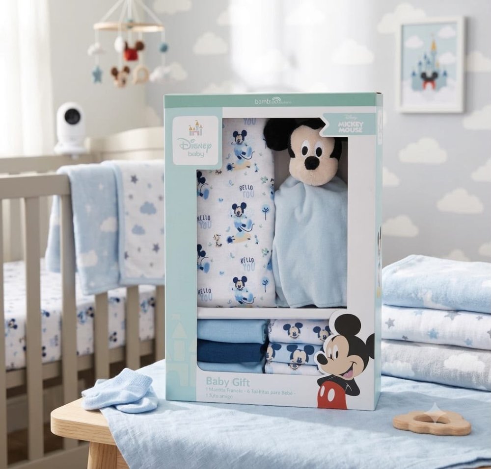 SET 8 PIEZAS BABY GIFT MICKEY