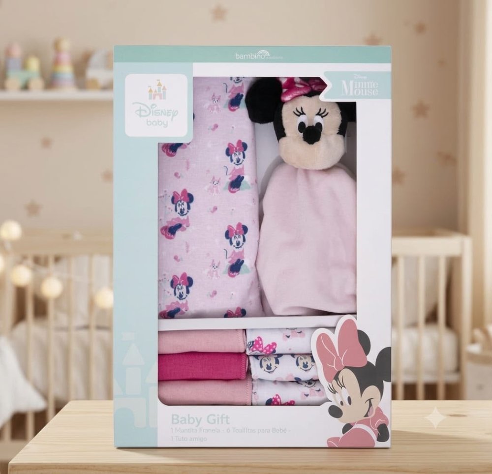 SET 8 PIEZAS BABY GIFT MINNIE