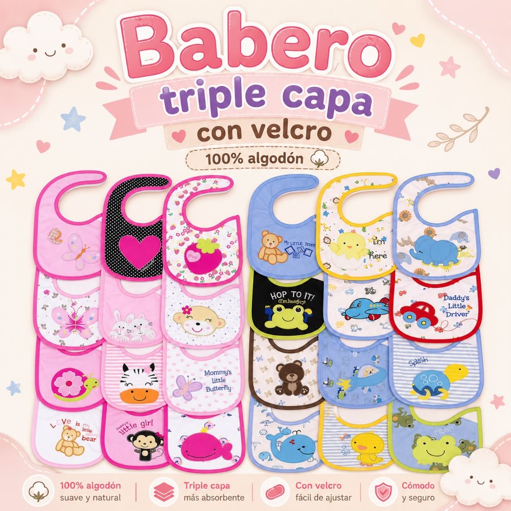 BABERO CON VELCRO FAVORI