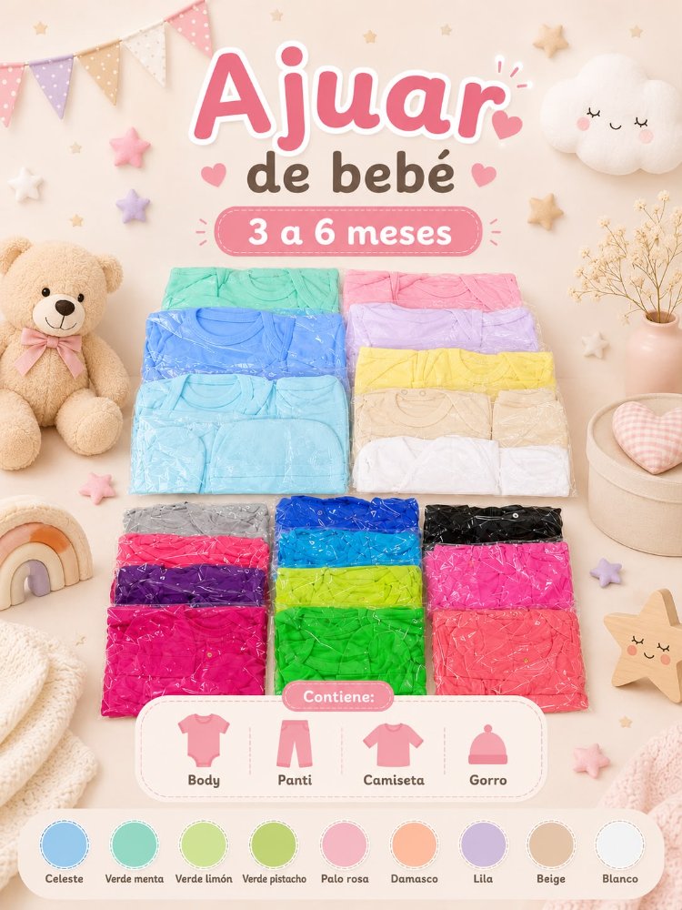AJUAR LISO TALLA 3-6