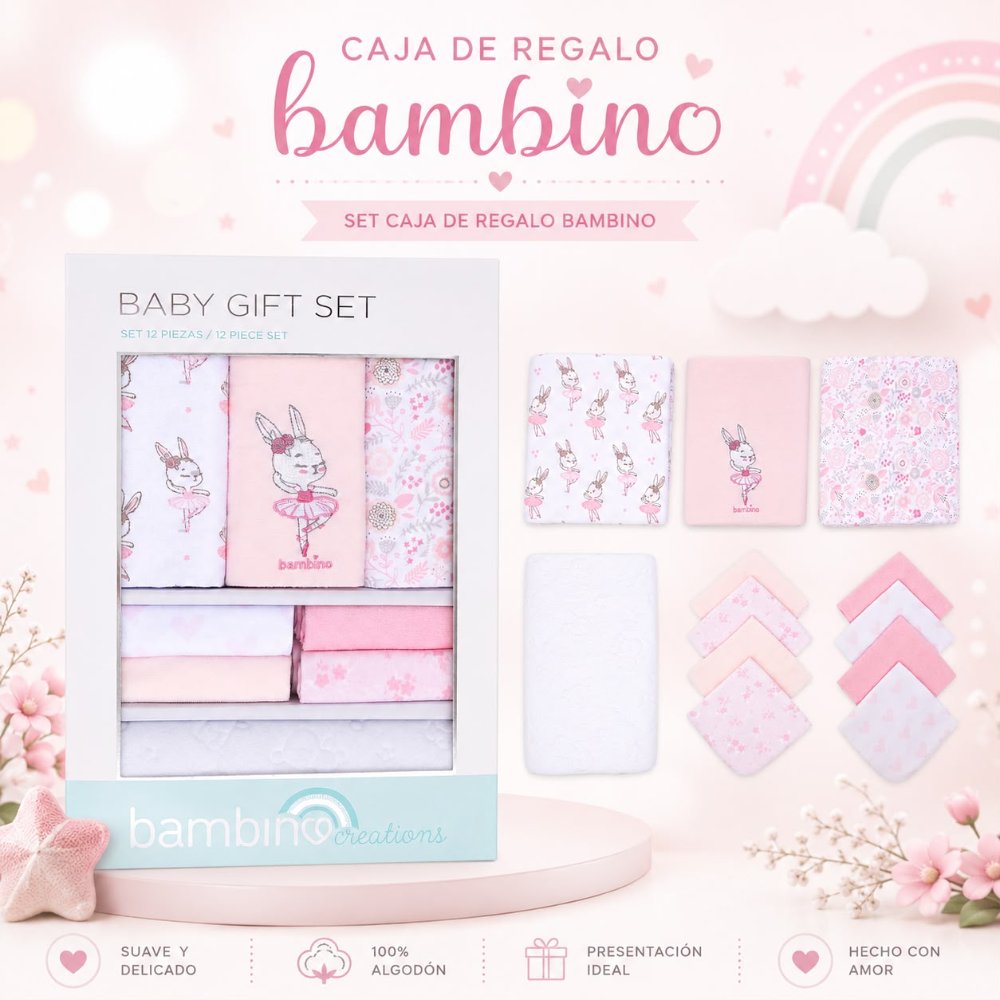 SET REGALO BAMBINO NIÑA