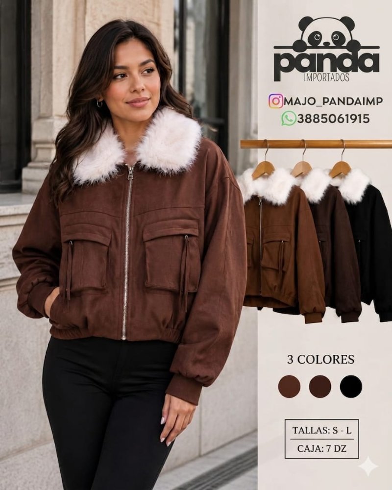 CAMPERA GAMUZA