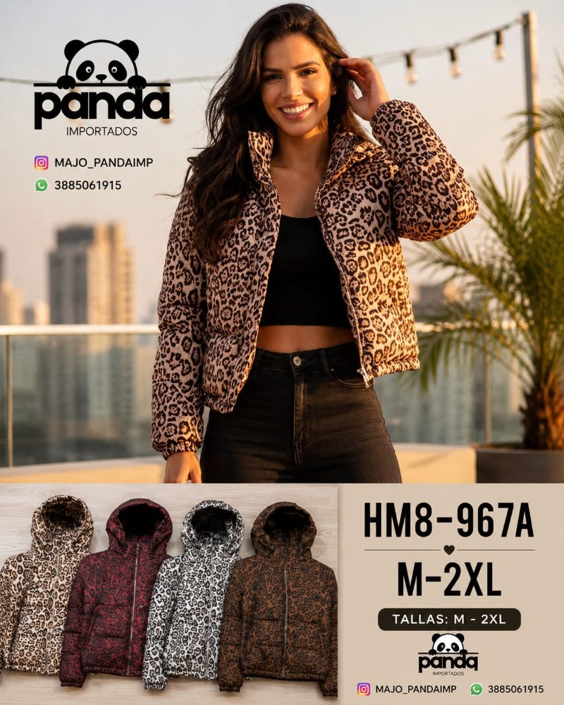CAMPERA ANIMAL PRINT HHP