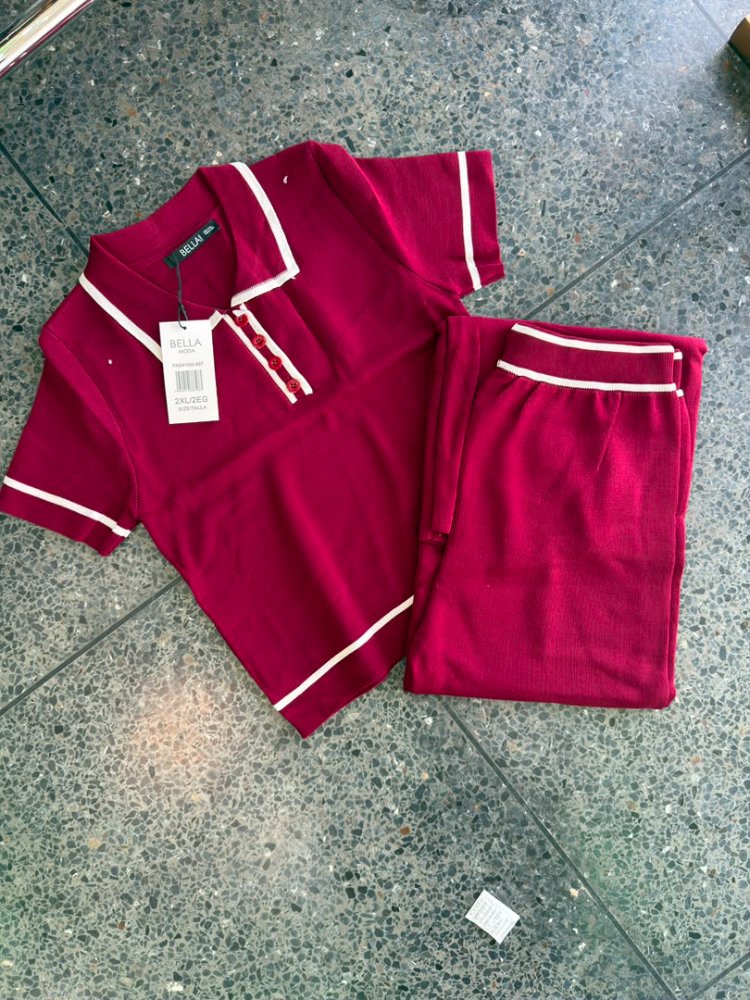 E- Conjunto Tejido Damas 897