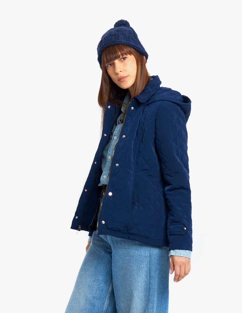 Chamarra DI NUOVO Modelo 20902 Azul marino